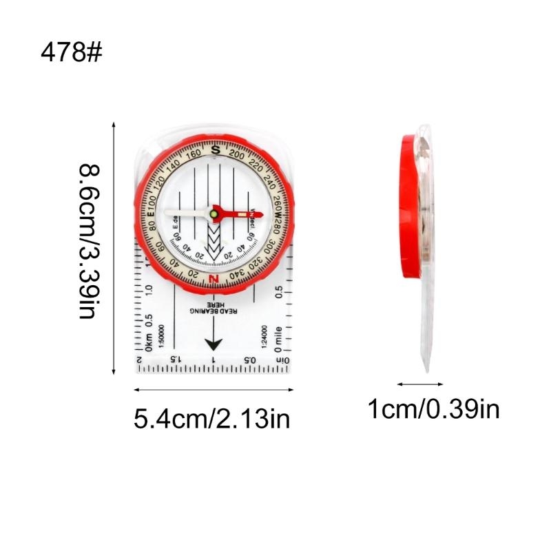 Survival Navigation Baseplate  - Map Compass Orienteering ulasan dan harga
