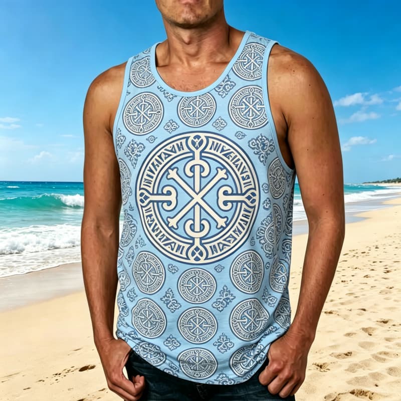 A unique tribal art printed ve - Outdoor Adventure Vacations ulasan dan harga