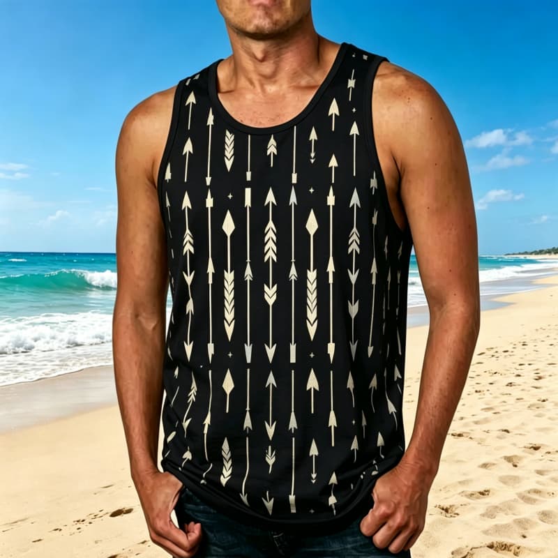 A unique tribal art printed ve - Outdoor Adventure Vacations ulasan dan harga