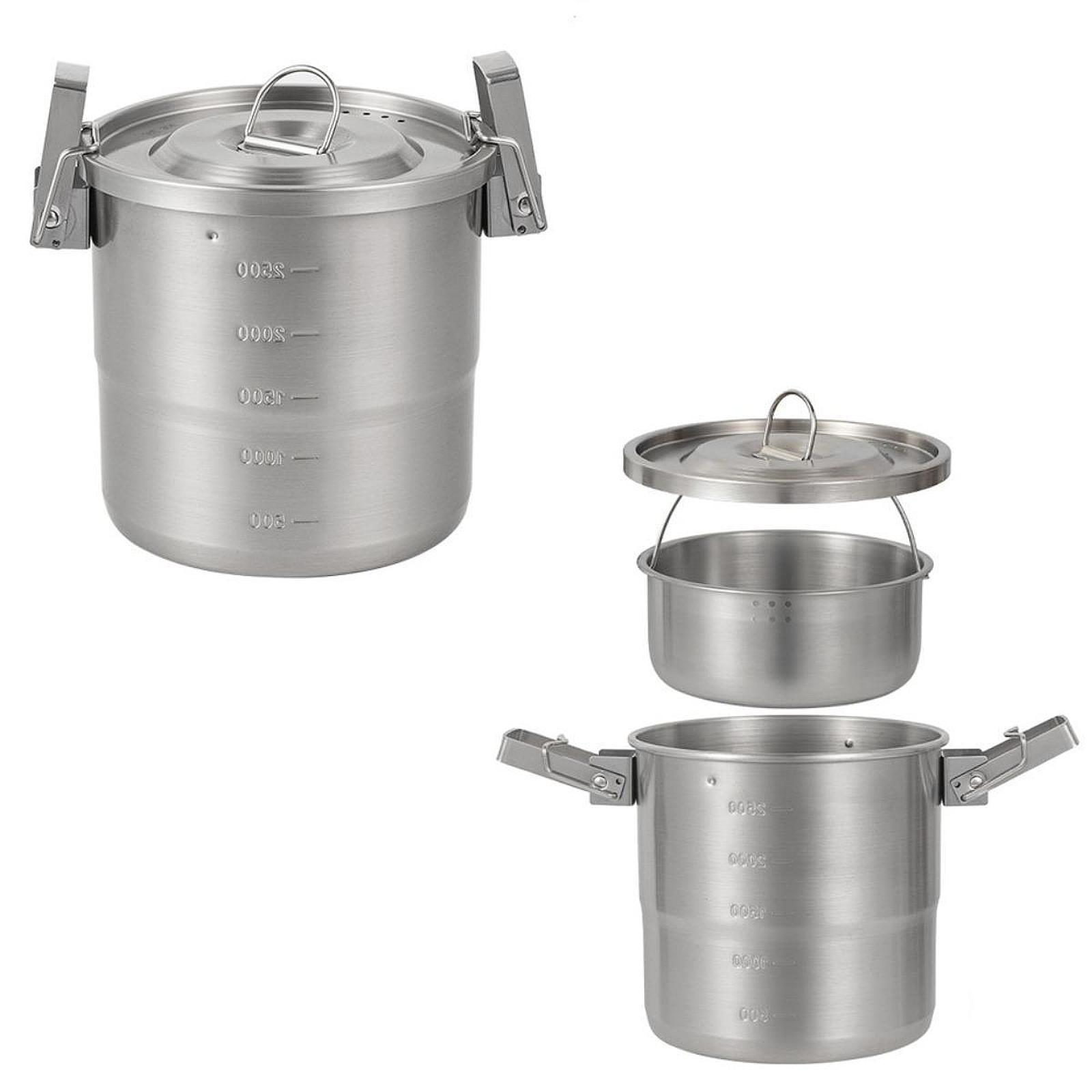 Portable Outdoor Camping Pot w - Adventure Outdoor Equipment ulasan dan harga