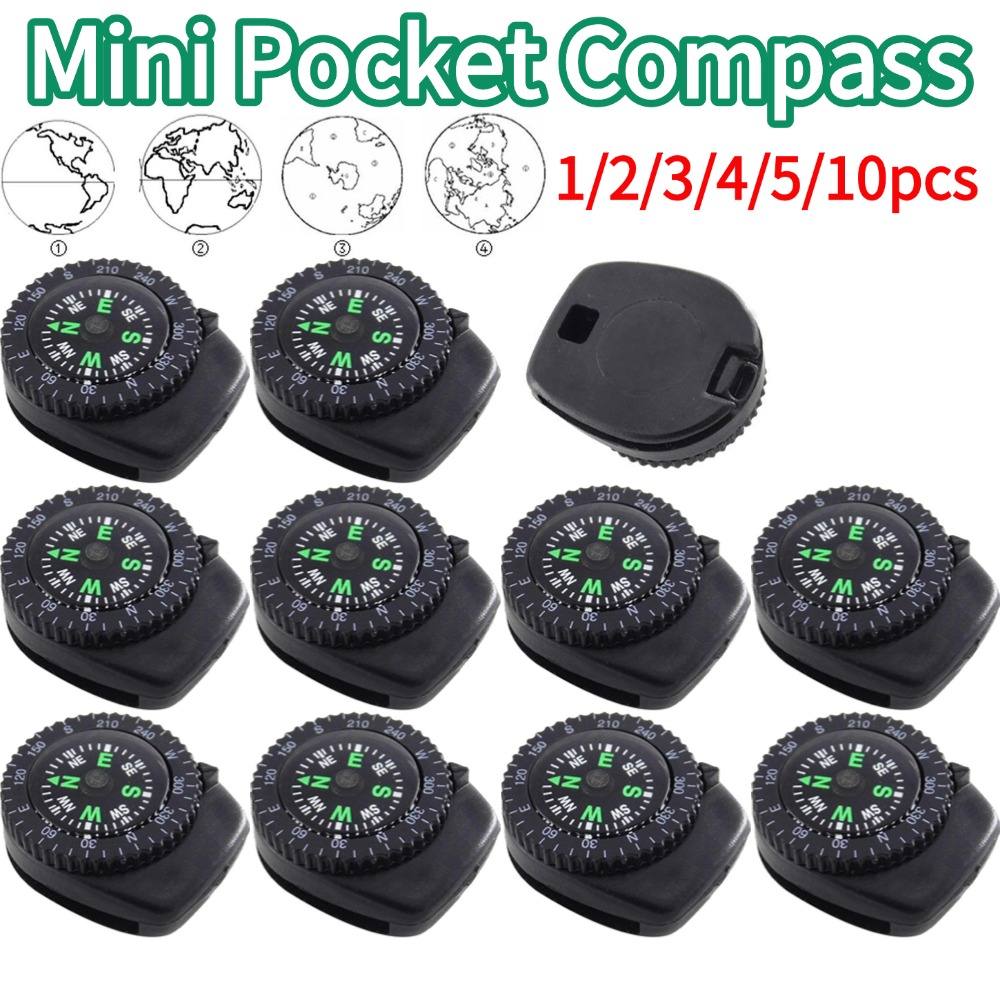Portable Compass Outdoor Gadge - Map Compass Orienteering ulasan dan harga