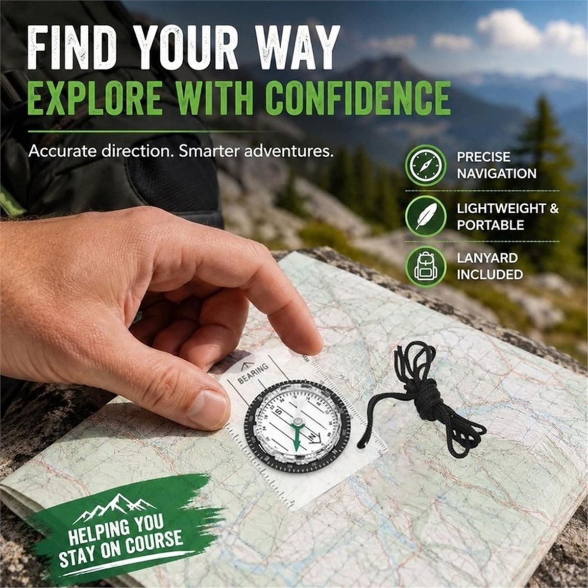 22 Pcs Orienteering Compass,Wa - Map Compass Orienteering ulasan dan harga