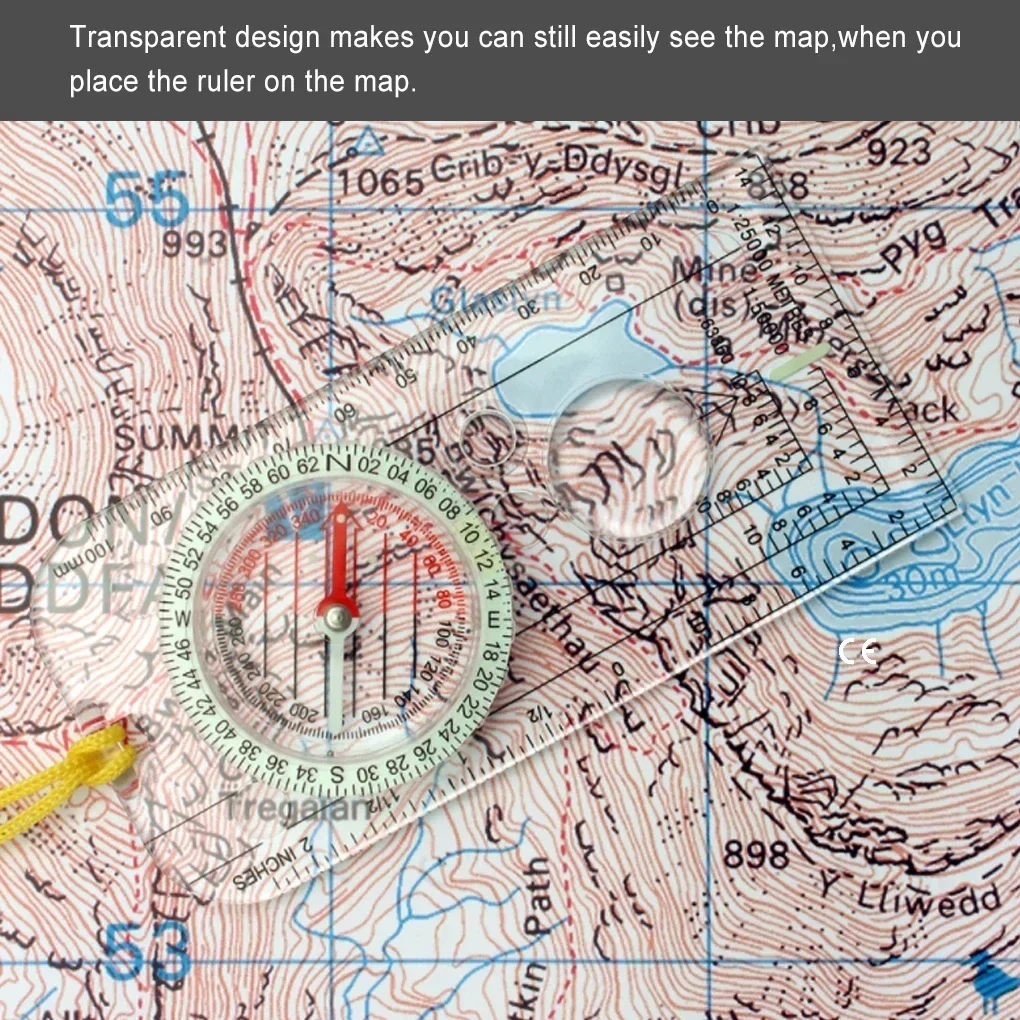 Compass Navigation Map Ruler R - Map Compass Orienteering ulasan dan harga