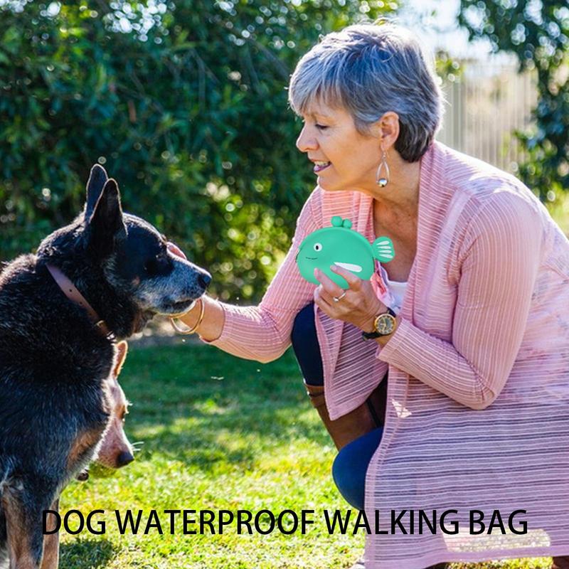 Walking Dog Snack Bag Silicone - Outdoor Adventure Walks ulasan dan harga