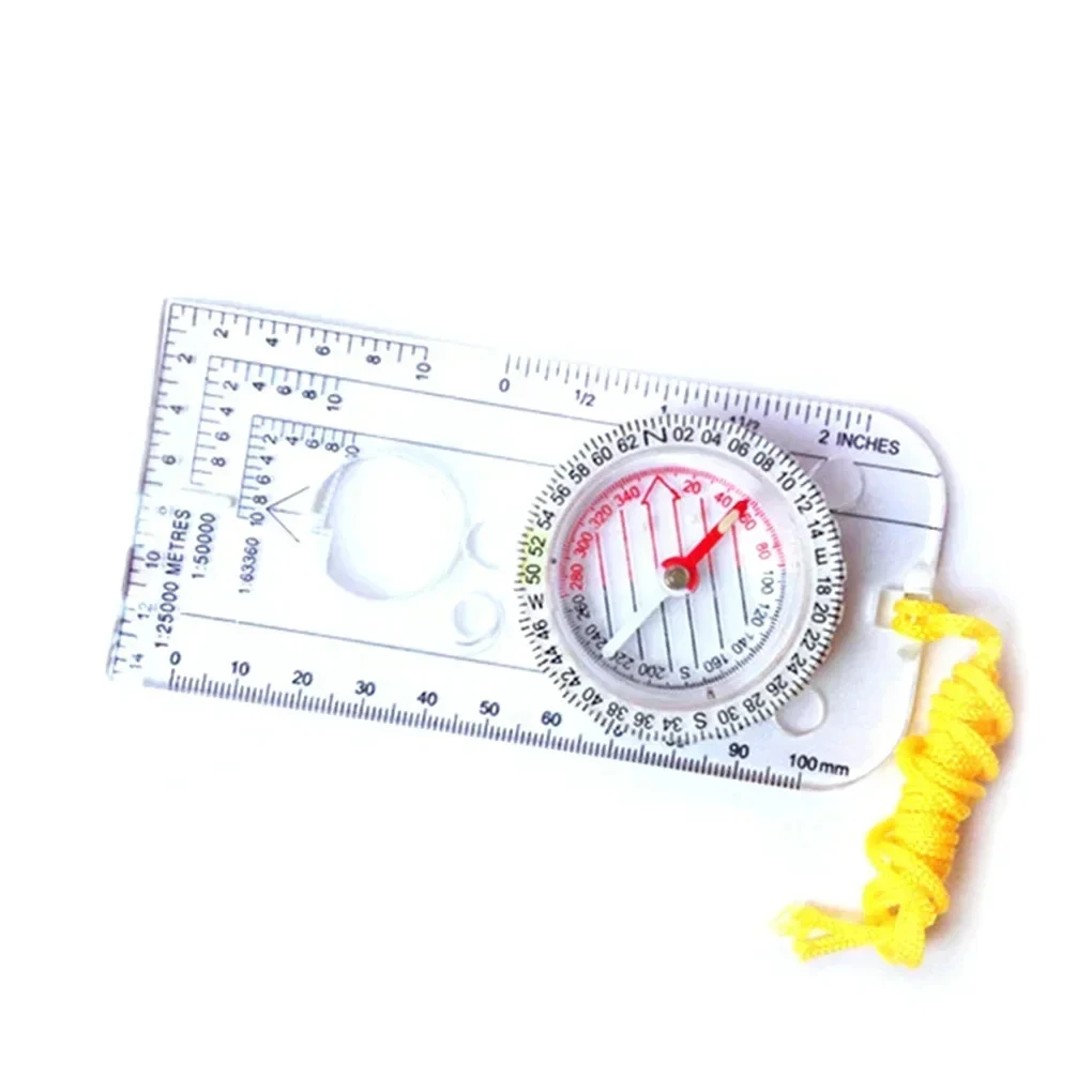 Portable Nautical Map Ruler Co - Map Compass Orienteering ulasan dan harga