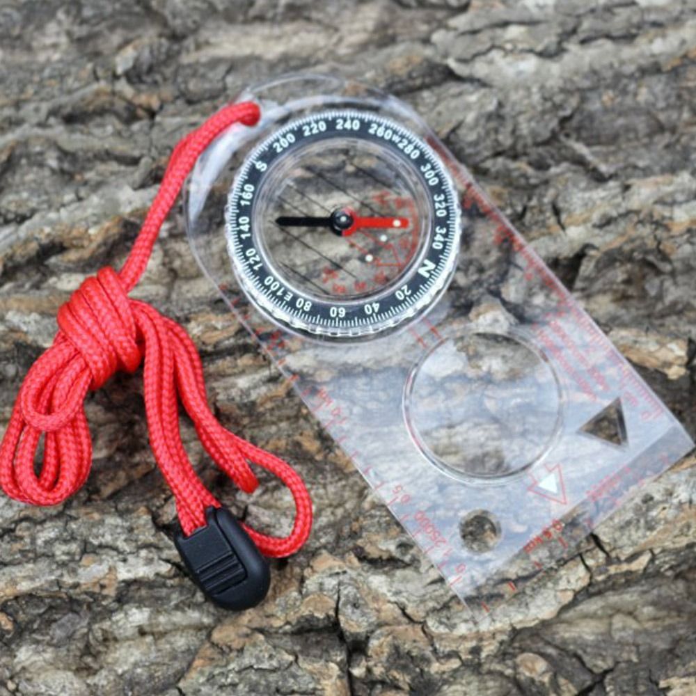 New Acrylic Map Ruler Compass  - Map Compass Orienteering ulasan dan harga
