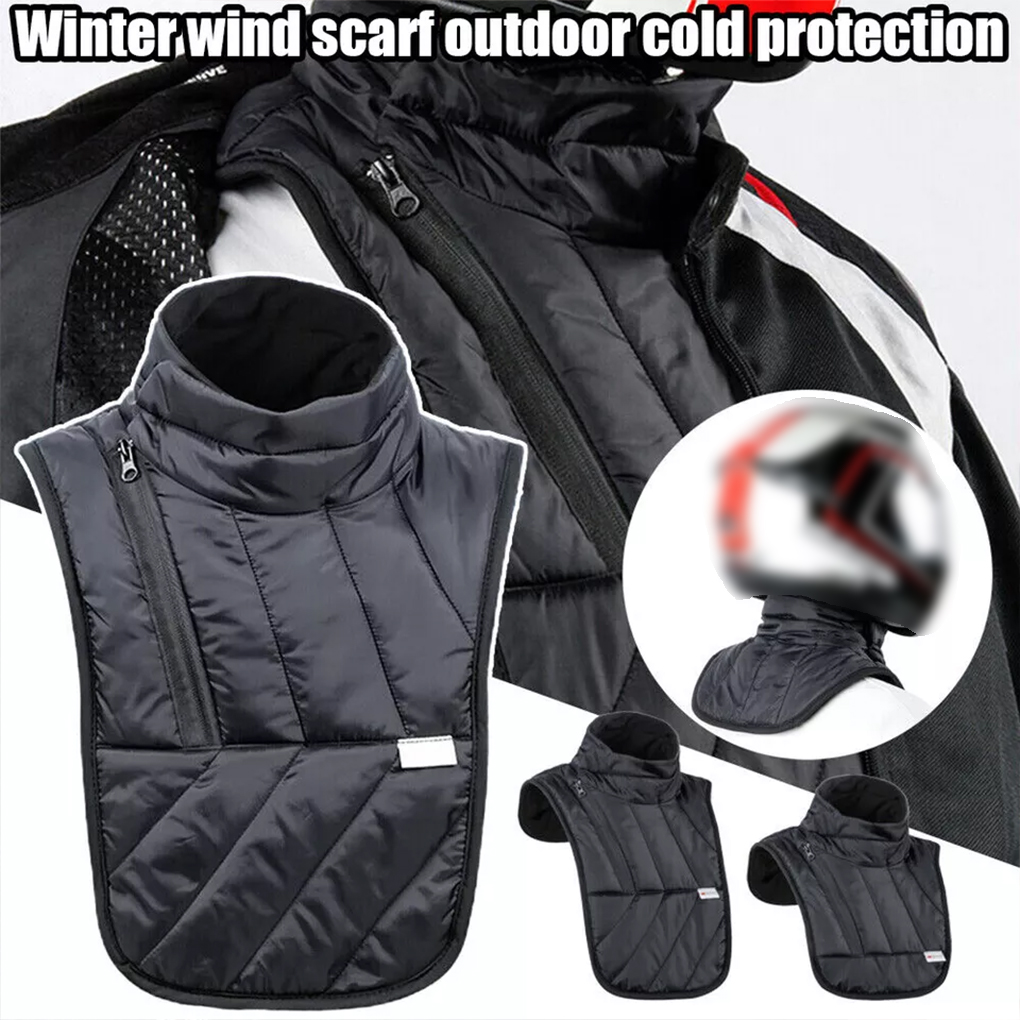 Black Zipper Cycling Neck Scar - Adventure Outdoor Equipment ulasan dan harga
